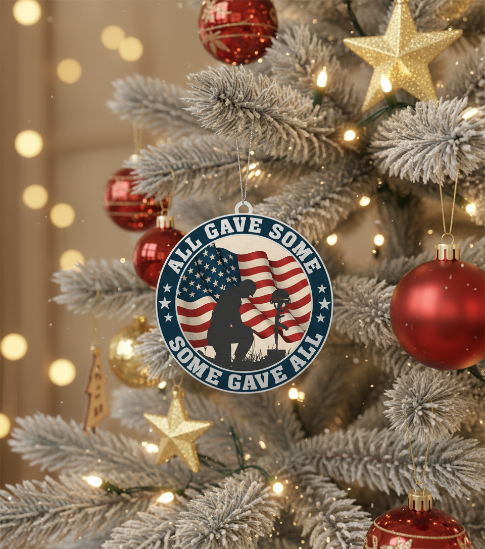Honor Our Heroes: The Perfect Patriotic Veteran Christmas Ornament Gift