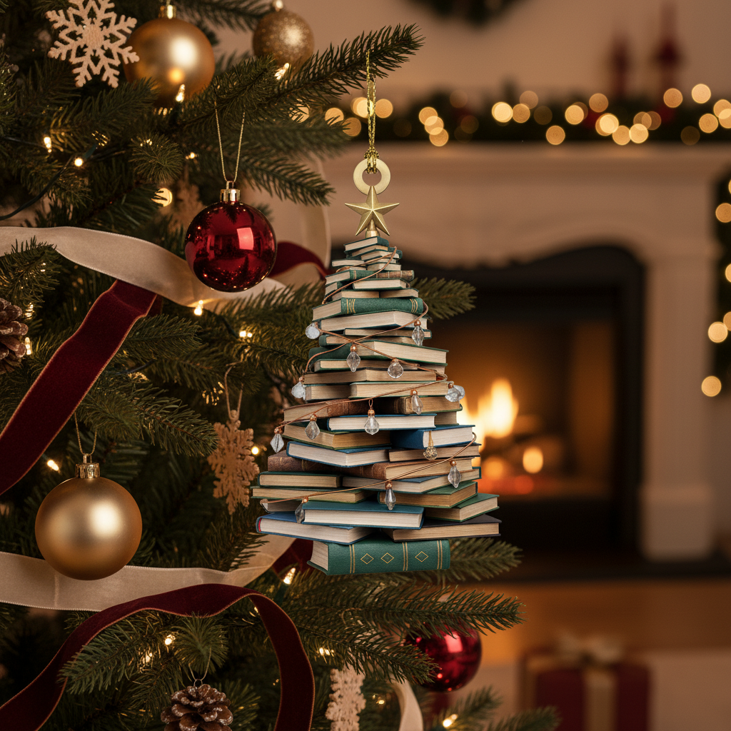 Deck the Halls with Books: The 2025 Book Tree Ornament Set