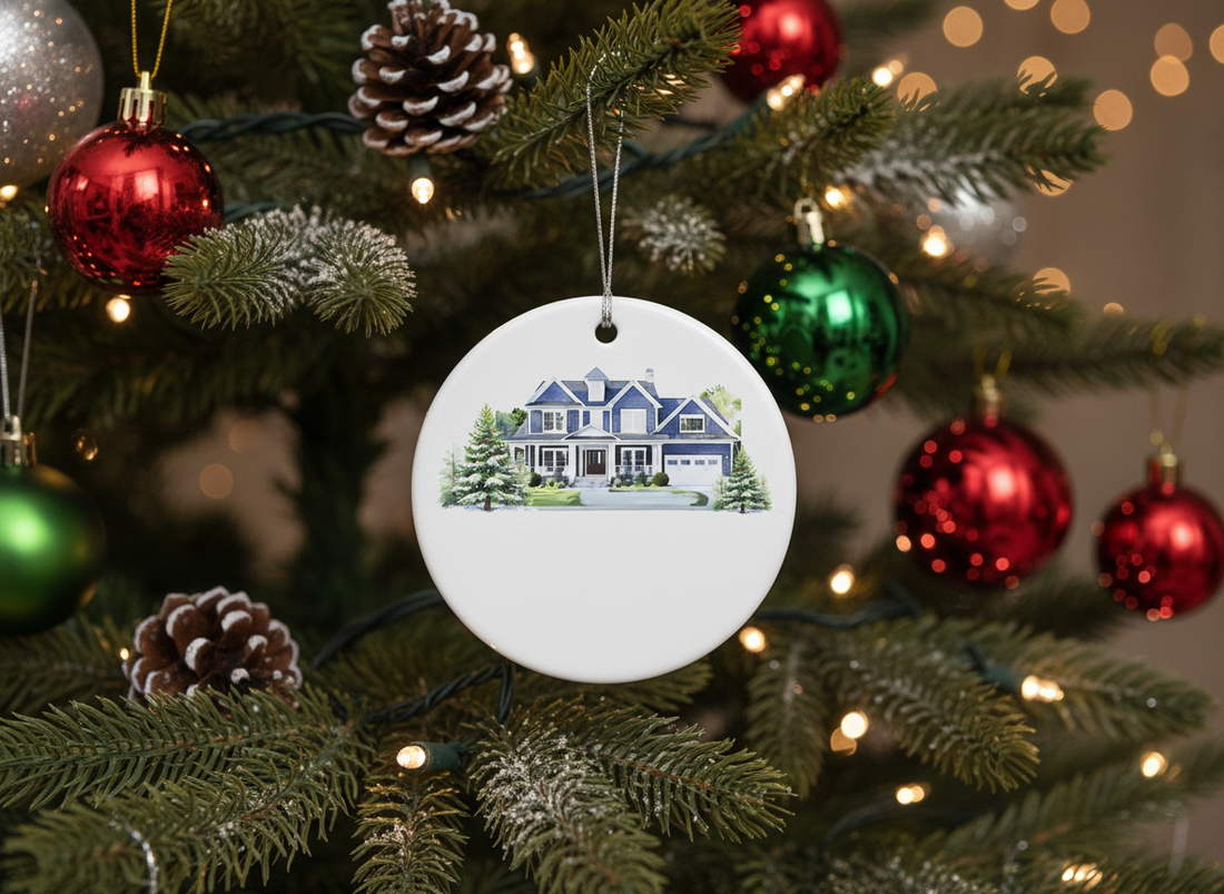 Capture Memories: Your New Home's First Christmas Ornament