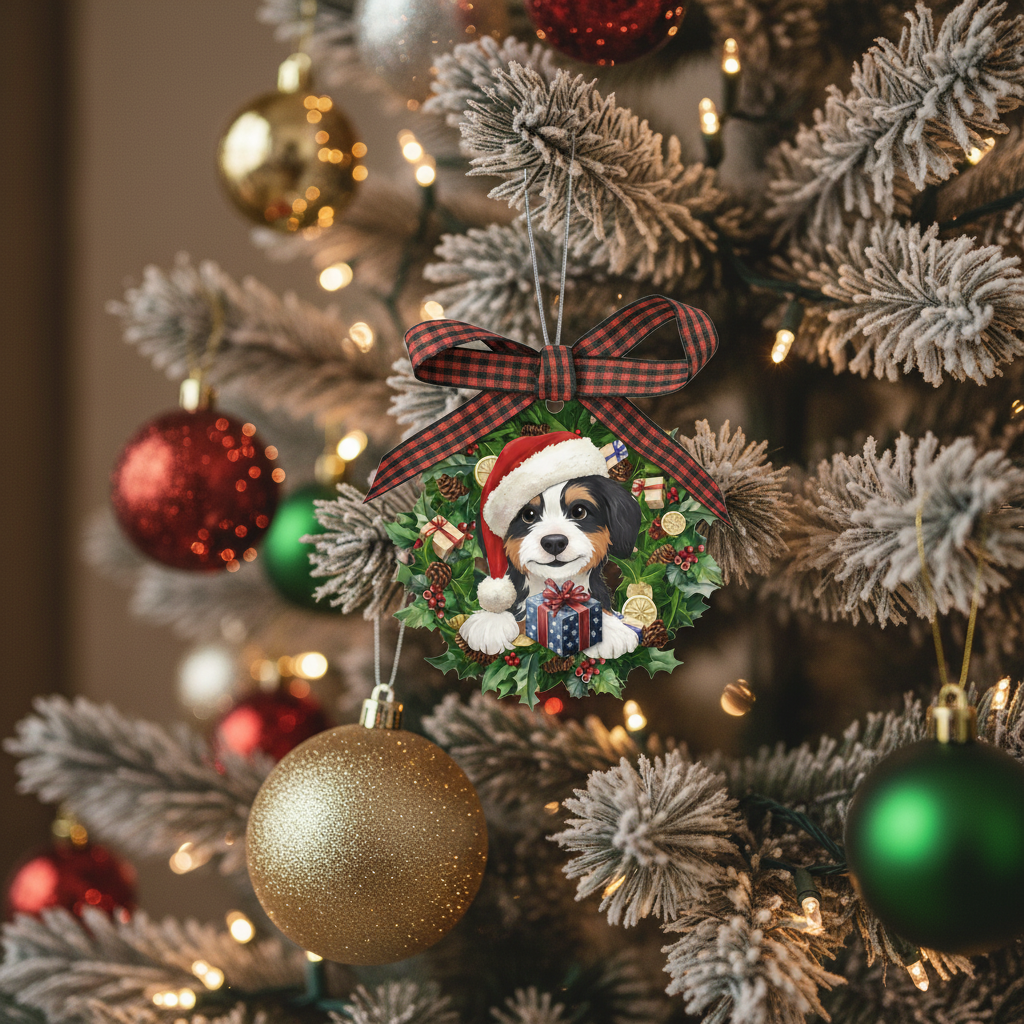 Celebrate Your Furry Friend: The Charming Aussiedoodle Christmas Ornament