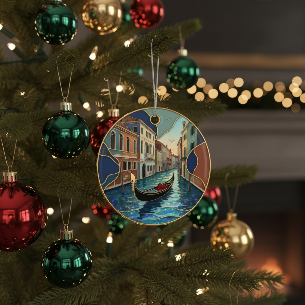 Bring the Magic of Venice Home: Your Grand Canal Ornament Awaits