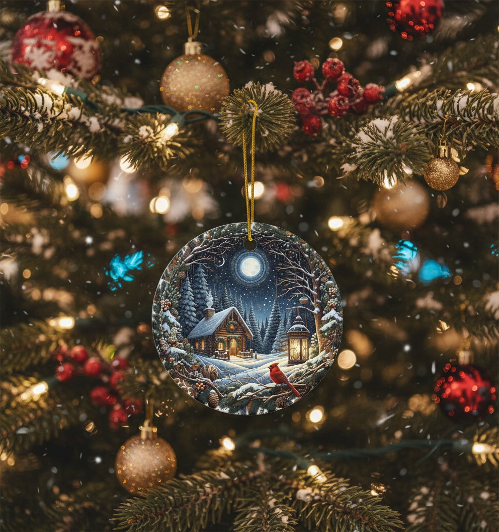 Bring Winter Wonderland Charm to Your Tree: The Red Cardinal Ornament