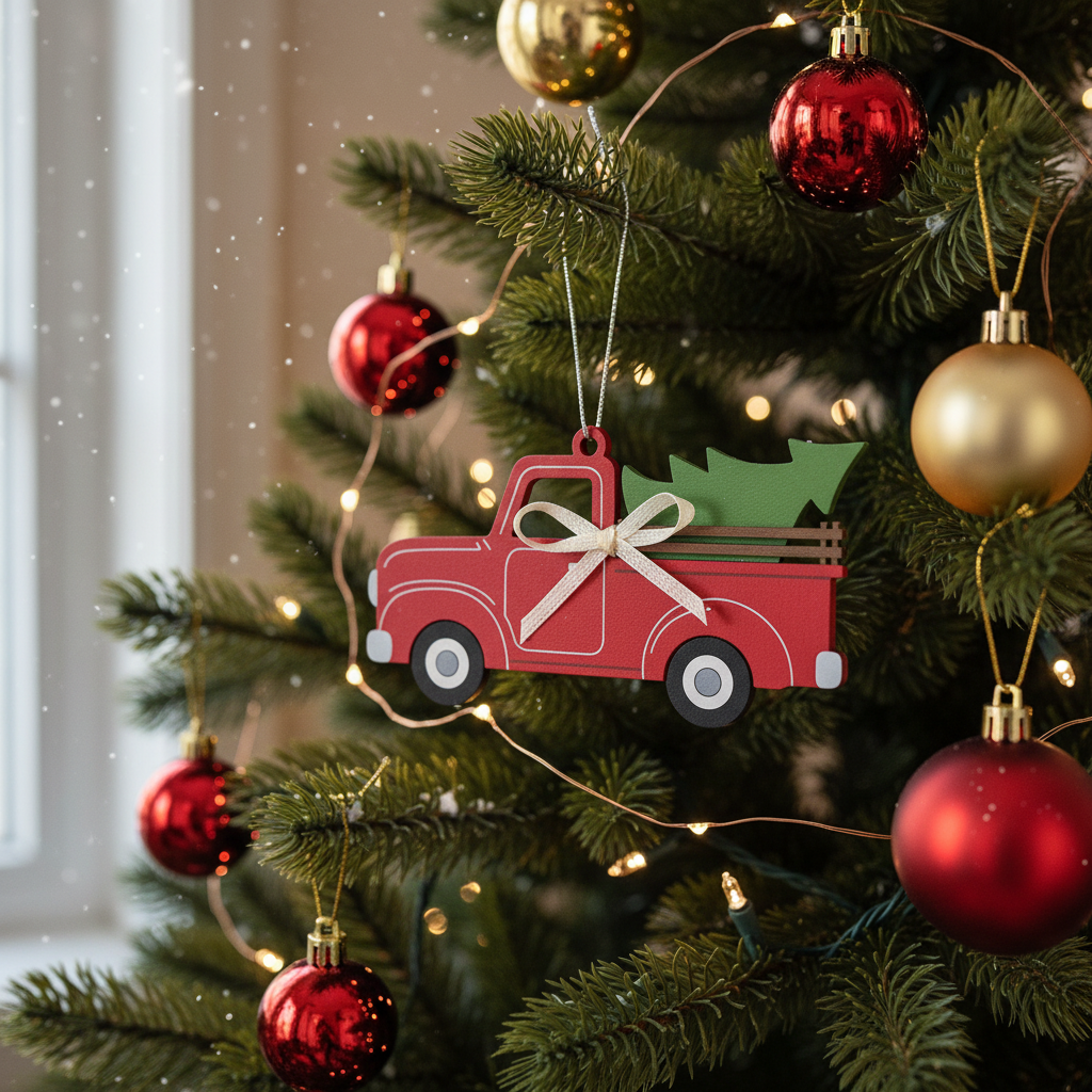 Cherish Loved Ones: A Personalized Memorial Ornament for Enduring Memories