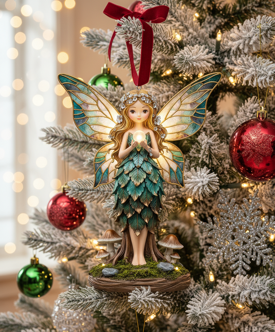 Enchant Your Space: The Butterfly Fairy Tabletop Ornament You Need