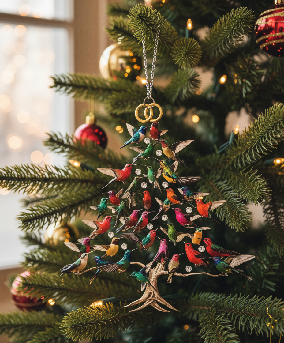 Honoring Beloved Parents: A Personalized Memorial Ornament for Mom & Dad