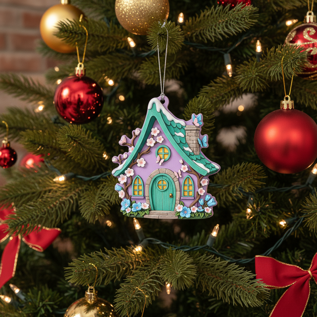 Transform Your Garden into a Fairytale: The Whimsical Flower House Stake