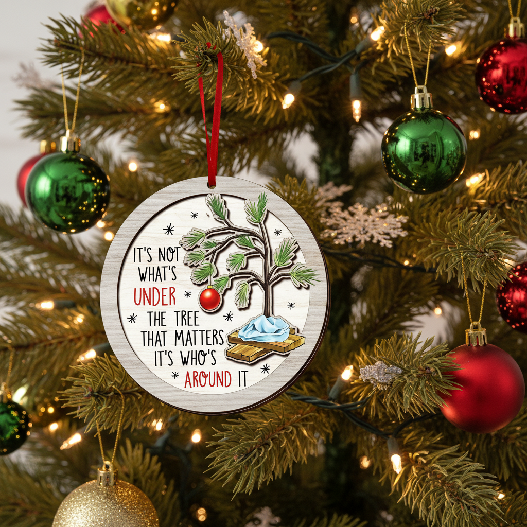 Celebrate 2025: The Perfect Wooden Family Christmas Ornament Keepsake