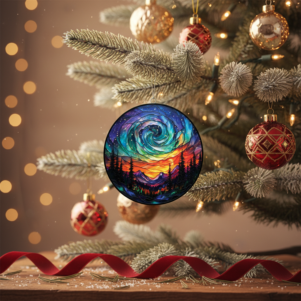 Bring the Aurora Home: Northern Lights Suncatcher Transforms Your Window