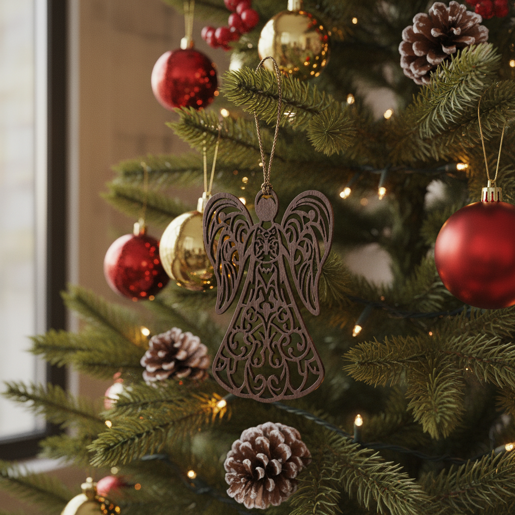 Craft Heavenly Holiday Decor: The Perfect Christmas Angel SVG Laser Files