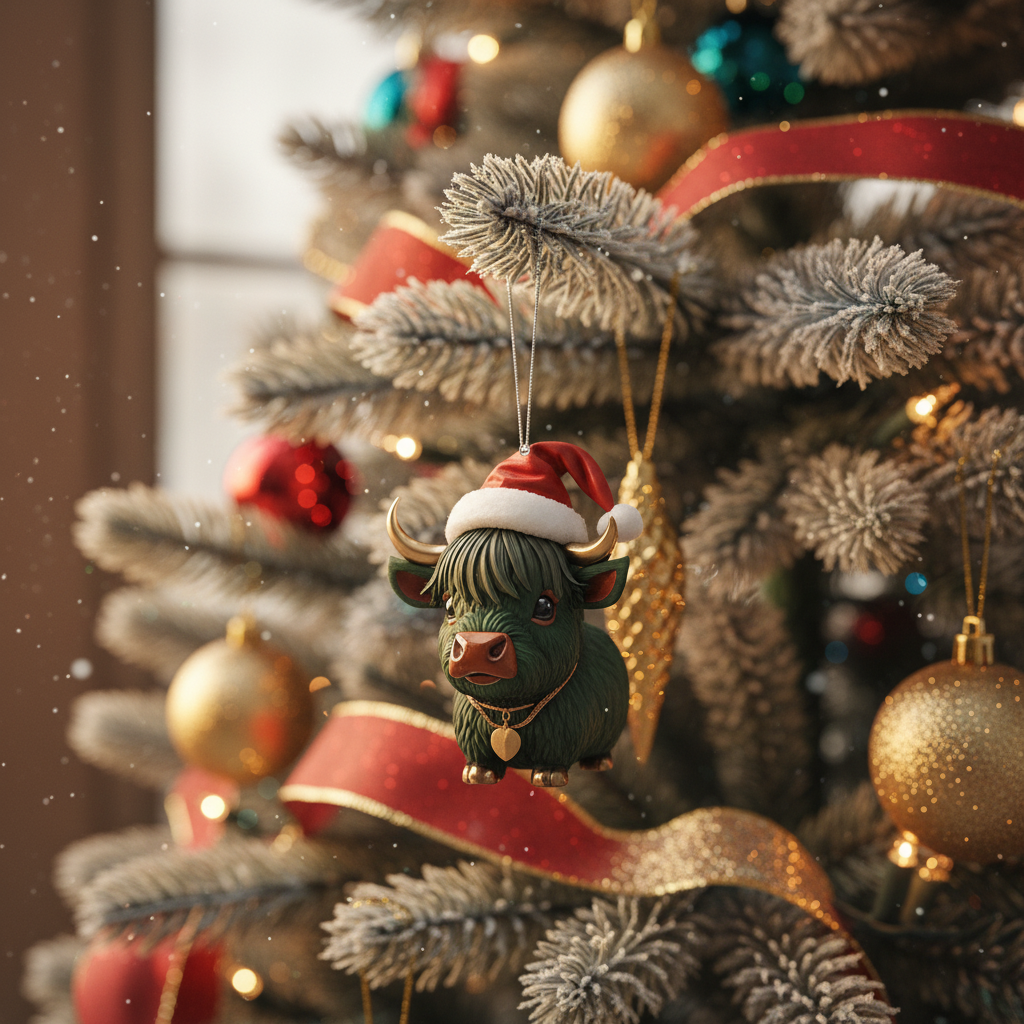 Honor Your Furry Friend: A Personalized Dog Christmas Ornament for 2024