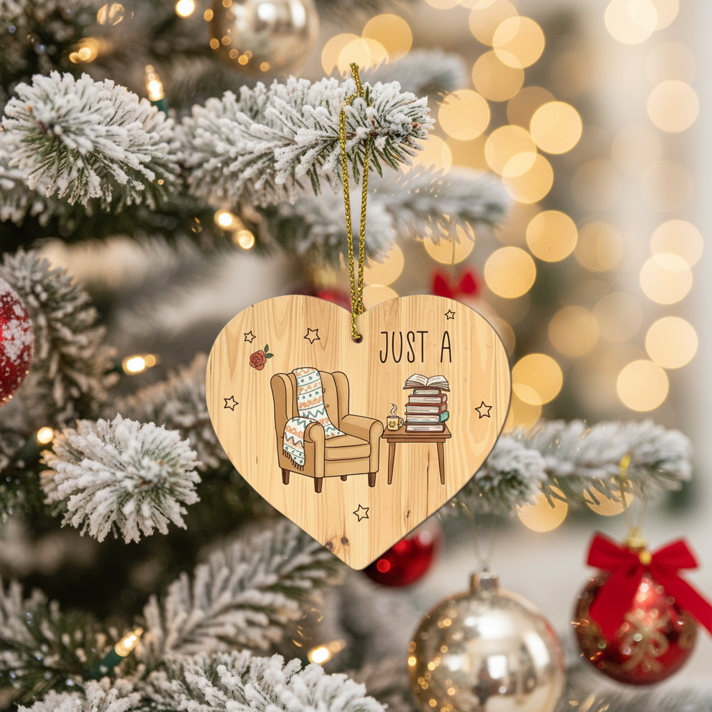 Deck the Halls with Books: The Perfect Ornament for Every Book Lover!