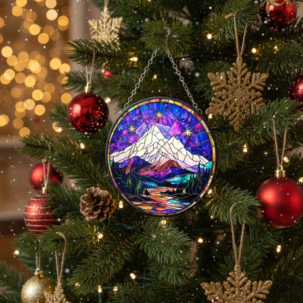 Unveil the Magic of Velaris: Your ACOTAR Stained Glass Suncatcher