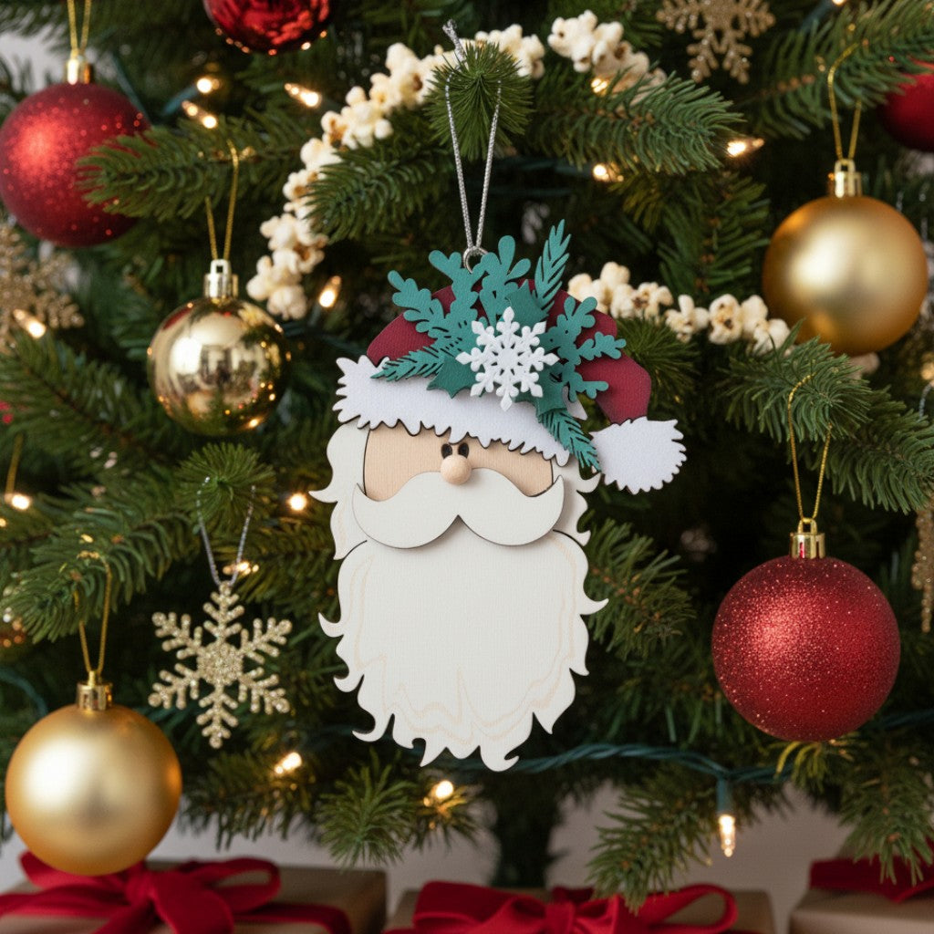 Craft Your Perfect Christmas: DIY Santa Ornament
