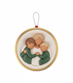 [2D FLAT ACRYLIC] Mother and Two Children Christmas Ornament 2025 | Heartfelt 3D Keepsake Gift for Mom