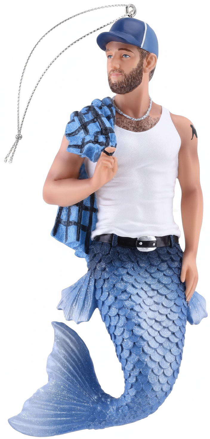 [2D FLAT ACRYLIC] Angel Wings Truck Driver Memorial Ornament | Personalized Photo Christmas Keepsake