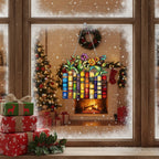 [2D FLAT ACRYLIC] Floral Book Suncatcher Ornament – Unique Acrylic Gift for Book Lovers