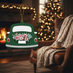 [2D FLAT ACRYLIC] Our First Christmas Married Ornament 2025 – Personalized Couple Ornament Keepsake Gift