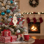 [2D FLAT ACRYLIC] Funny Cat Butt Christmas Ornament 2025 – Humorous Gift for Cat Lovers