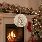 [2D FLAT ACRYLIC] Personalized Family Name Christmas Ornament 2025 – Custom Keepsake Gift for Parents