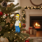 [2D FLAT ACRYLIC] The Golden Girls "Stay Golden" Christmas Ornament – Funny Ceramic Holiday Gift