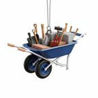 [2D FLAT ACRYLIC] Personalized Fire Truck Christmas Ornament | Custom Gift for Kids & Firefighters