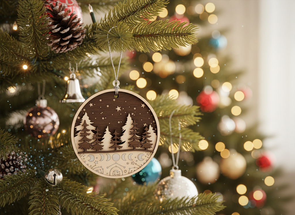 [2D FLAT ACRYLIC] Layered Memorial Ornament In Loving Memory