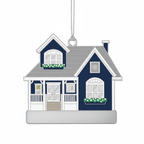 [2D FLAT ACRYLIC] New Home Christmas Ornament 2025 – Metal Housewarming Gift for Couples