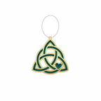 [2D FLAT ACRYLIC] Celtic Knot of Friendship Wood Ornament – Meaningful Holiday Gift for Friends