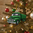 [2D FLAT ACRYLIC] Personalized Truck Driver Memorial Ornament | In Loving Memory Trucker Sympathy Gift