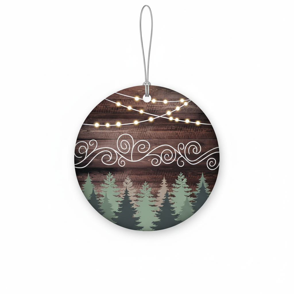 [2D FLAT ACRYLIC] Baby's First Christmas Ornament 2025 – Personalized Elephant Keepsake