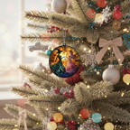 [2D FLAT ACRYLIC] Elphaba and Glinda 'Wicked' Musical Christmas Ornament