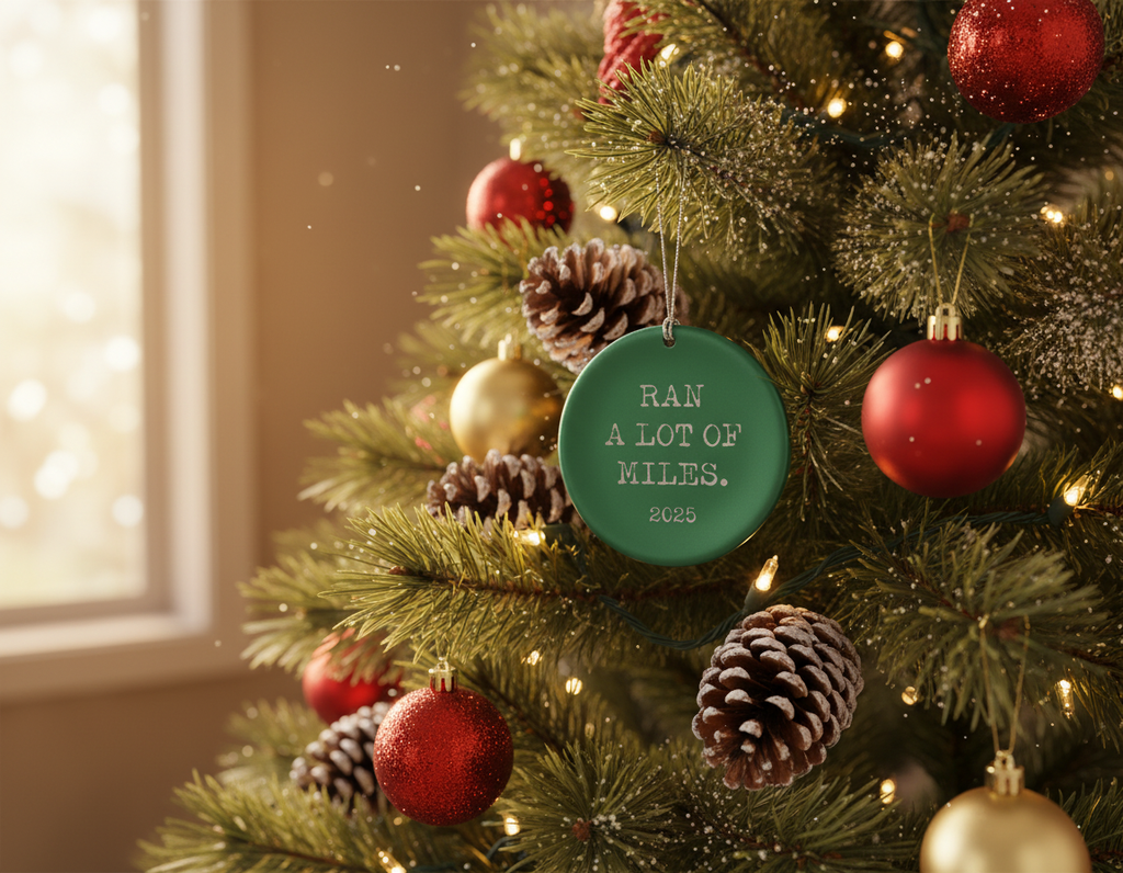 [2D FLAT ACRYLIC] Cardinal Memorial Ornament for Mom & Dad – Christmas in Heaven Keepsake