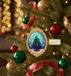 [2D FLAT ACRYLIC] Elegant Acrylic Christmas Ornament 2025 – Suncatcher Style Holiday Decoration