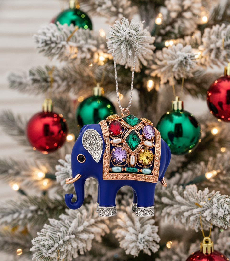 [2D FLAT ACRYLIC] Flatbed Truck Driver Christmas Ornament | Unique Holiday Decor & Trucker Gift