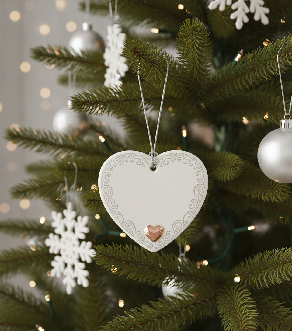 [2D FLAT ACRYLIC] Godmother Gift Ornament – Heartfelt Keepsake with Guiding Star Quote