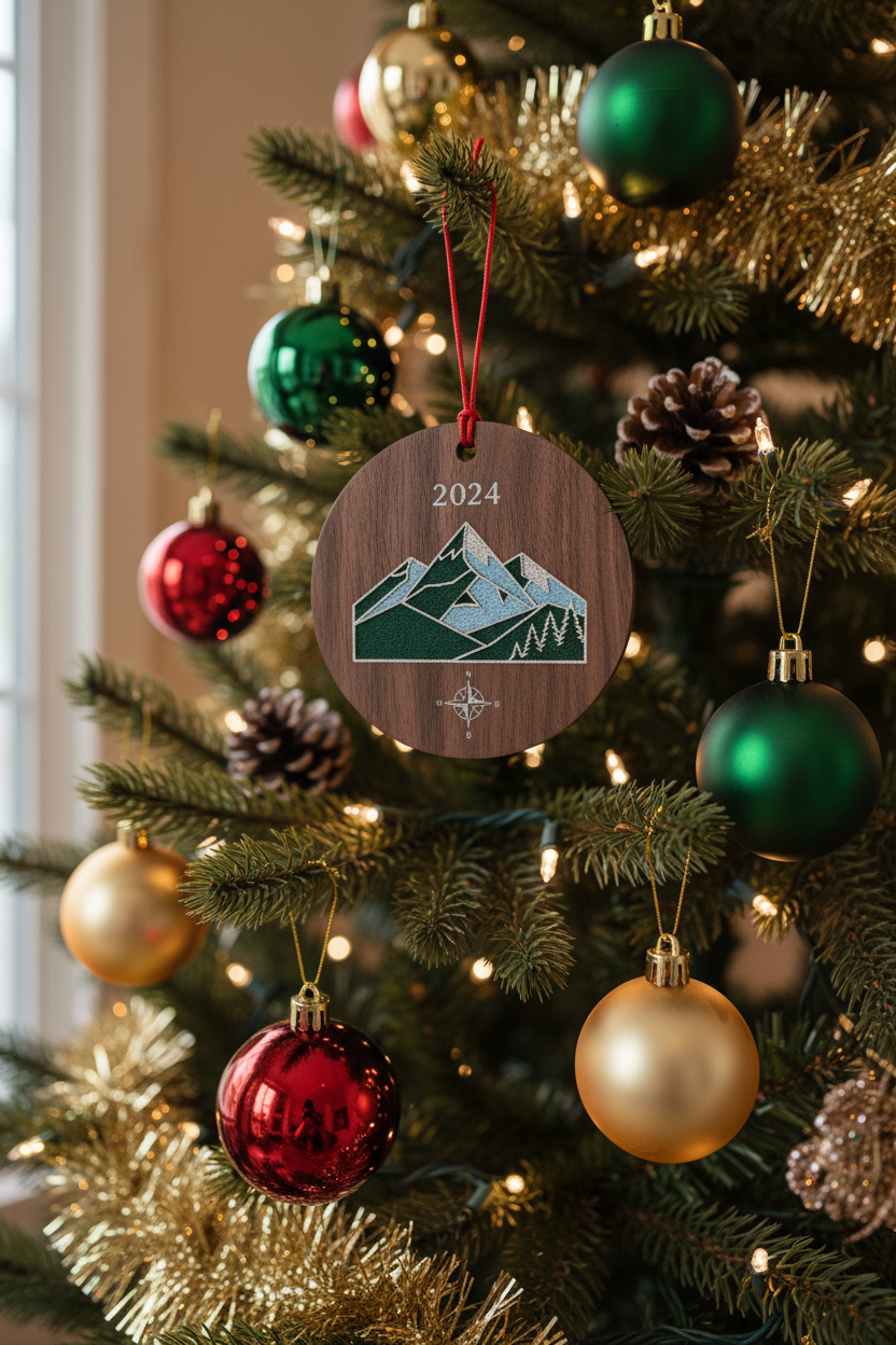 [2D FLAT ACRYLIC] 2025 Republican Election Victory Ornament – Trump Vance Christmas Keepsake