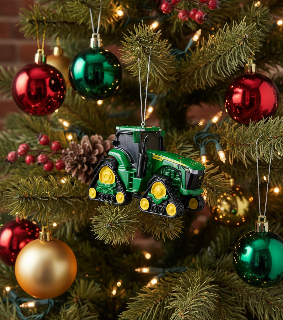 [2D FLAT ACRYLIC] Personalized Truck Driver Memorial Christmas Ornament | Driving With The Angels Remembrance Gift