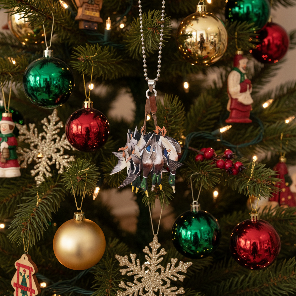 [2D FLAT ACRYLIC] Personalized Christmas Ornament for Grandma – Custom Keepsake Gift for Nana