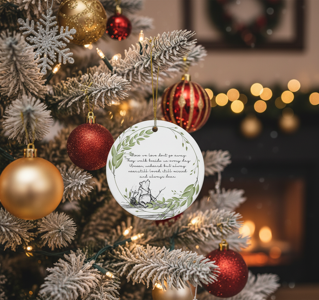 [2D FLAT ACRYLIC] Personalized 3D Pet Name Ornament – Custom Dog & Cat Christmas Gift