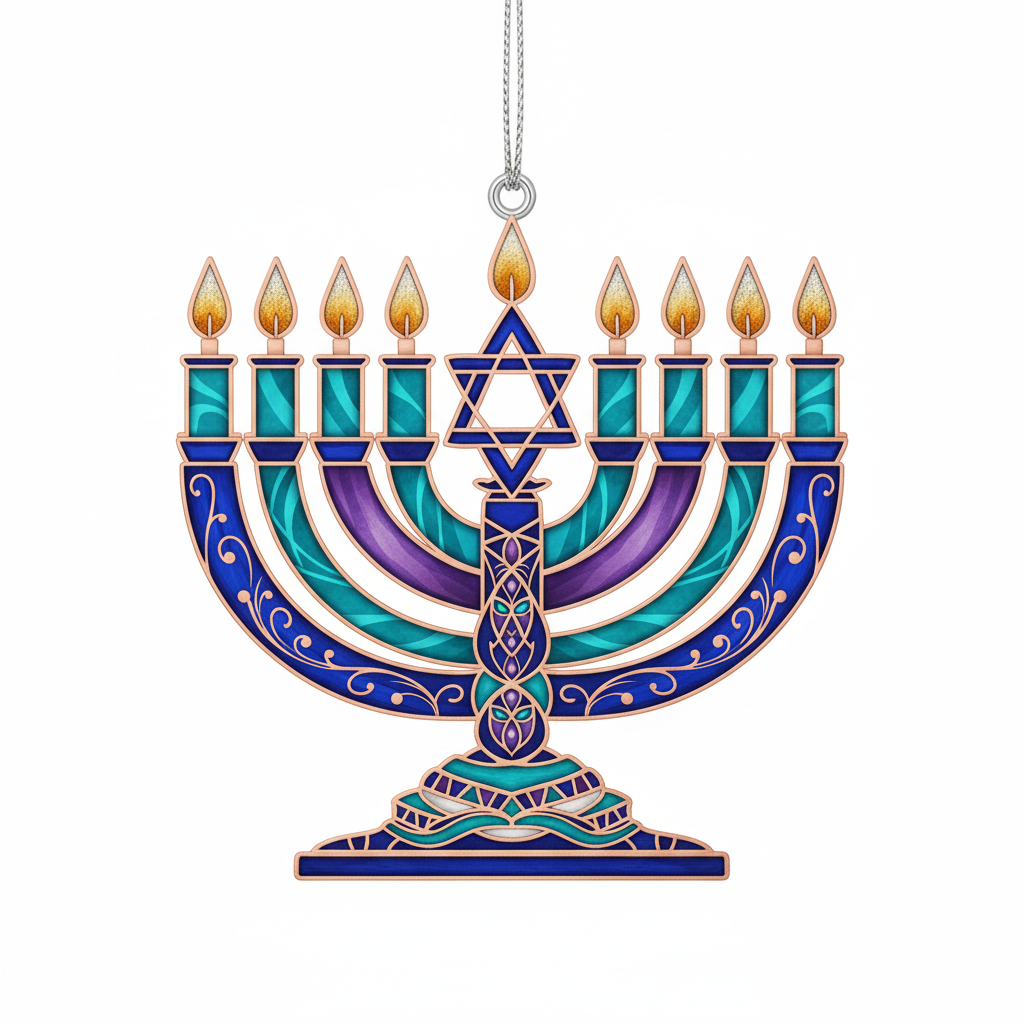 [2D FLAT ACRYLIC] Personalized Family Christmas Ornament – Custom Holiday Keepsake Gift