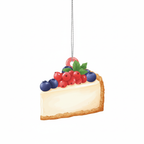 [2D FLAT ACRYLIC] Cake Christmas Ornament – Custom Birthday & Holiday Keepsake
