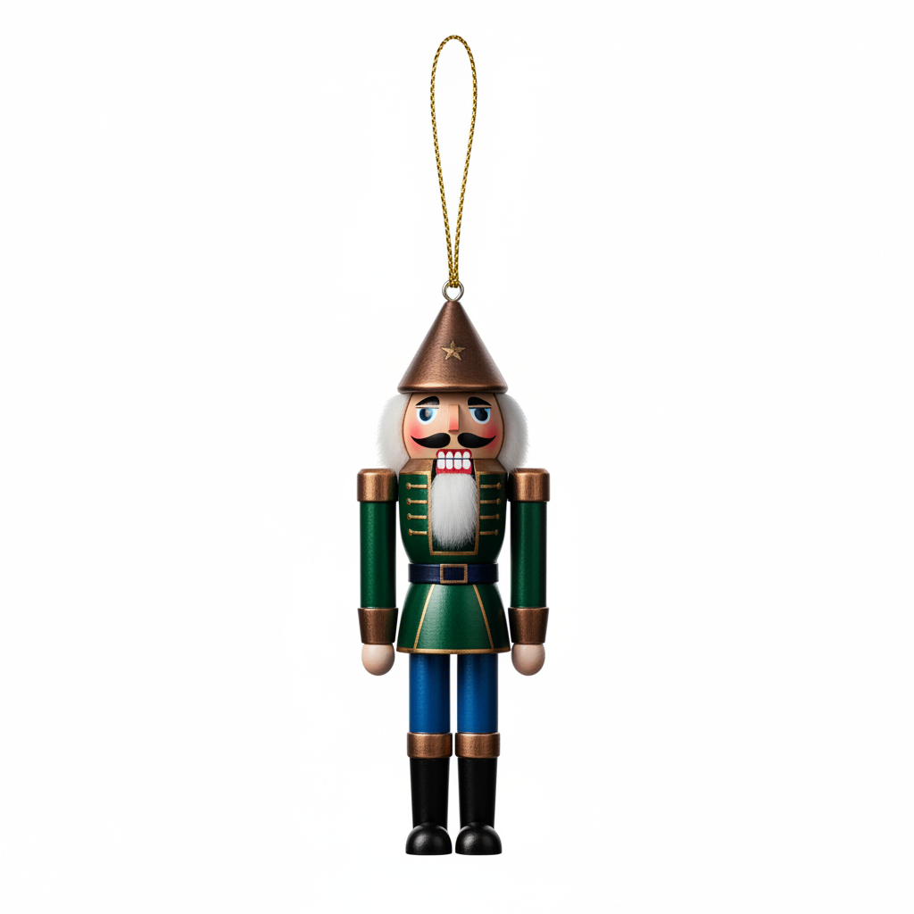 [2D FLAT ACRYLIC] Classic Nutcracker Christmas Ornaments – Holiday Tree Decor
