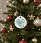 [2D FLAT ACRYLIC] Angel with Stethoscope Ornament – Thank You Gift for Doctors and Nurses