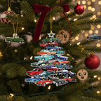 [2D FLAT ACRYLIC] 'In My Swiftie Era' Friendship Bracelet Ornament – Christmas Gift for Swifties