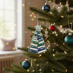 [2D FLAT ACRYLIC] Personalized Couple's Ornament – Custom Engagement & Anniversary Keepsake