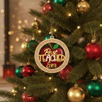 [2D FLAT ACRYLIC] Best Teacher Ever Ornament 2025 – Keepsake Gift for Teachers