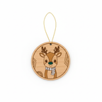 [2D FLAT ACRYLIC] Six Seven TikTok Viral Santa Ornament SVG – Digital Laser Cut File for Christmas Crafts