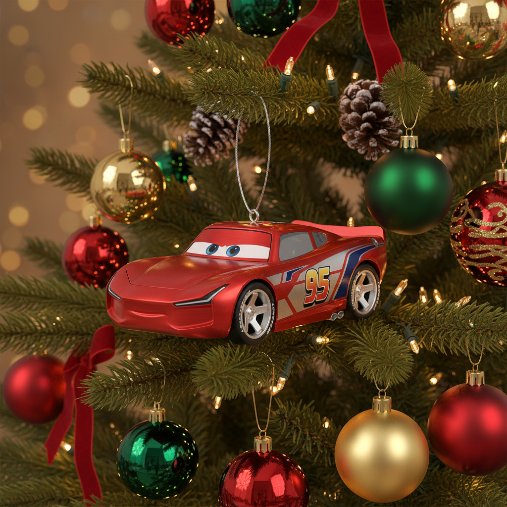 [2D FLAT ACRYLIC] Personalized New Home Christmas Ornament – Custom Photo Housewarming Gift