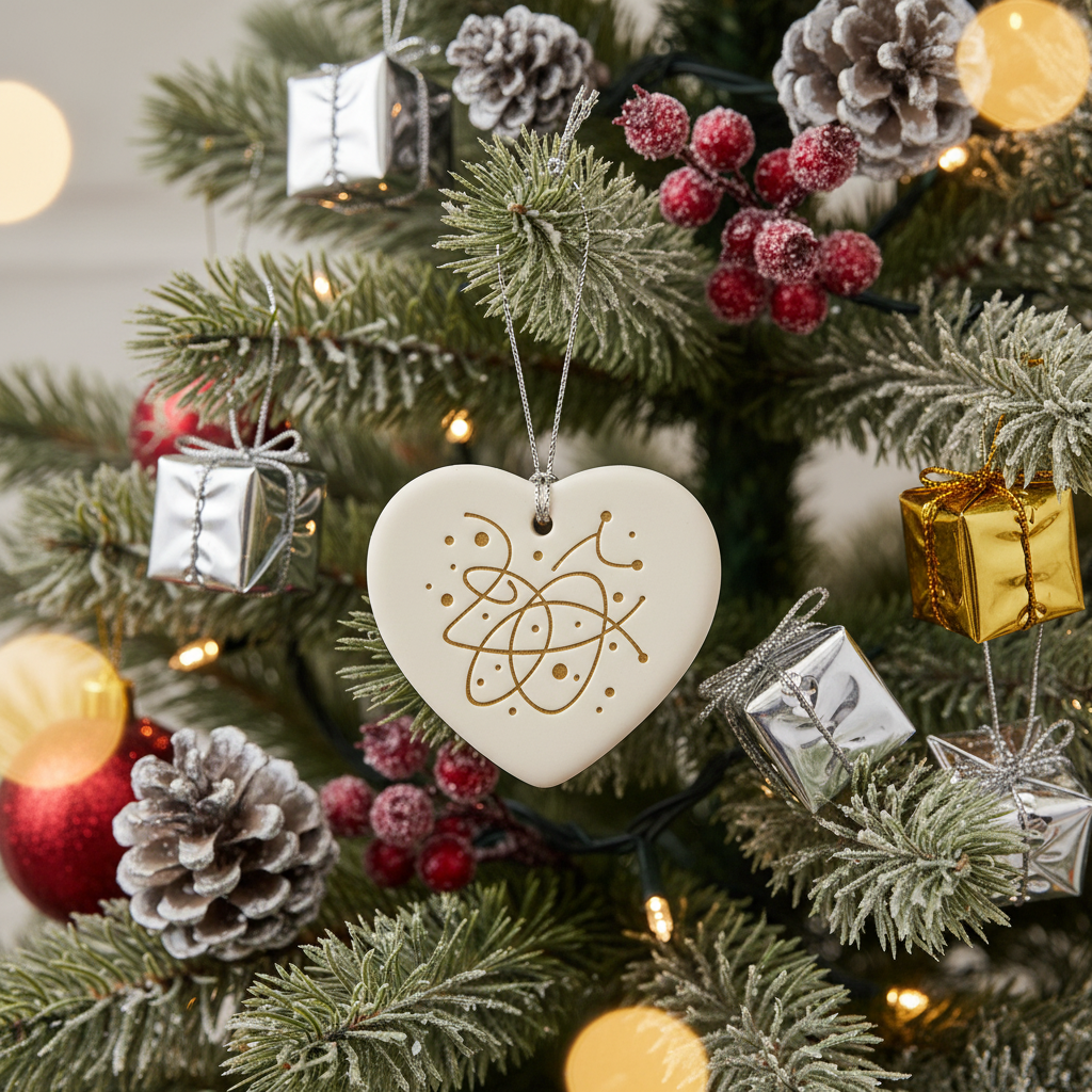 [2D FLAT ACRYLIC] Personalised Coworker Leaving Gift – Ceramic Keepsake Ornament for Colleagues