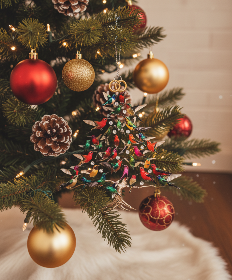 [2D FLAT ACRYLIC] Personalized Memorial Ornament – In Loving Memory of Mom & Dad Remembrance Gift